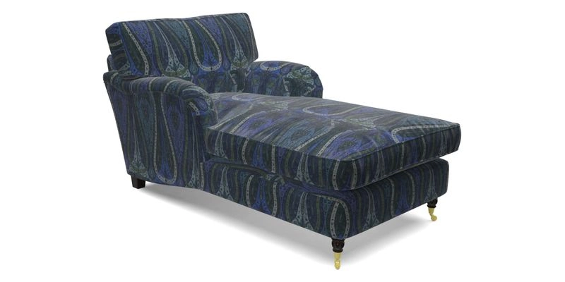 Alwinton Chaise Chair in Blendworth Tennyson Conch