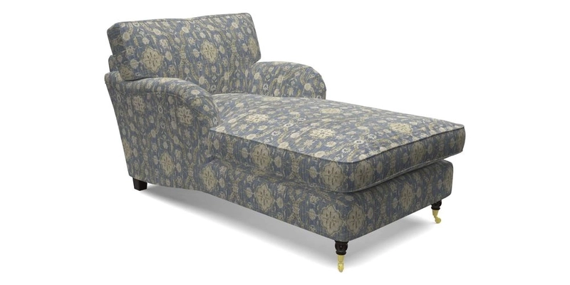 Alwinton Chaise Chair in Blendworth Tennyson Conch