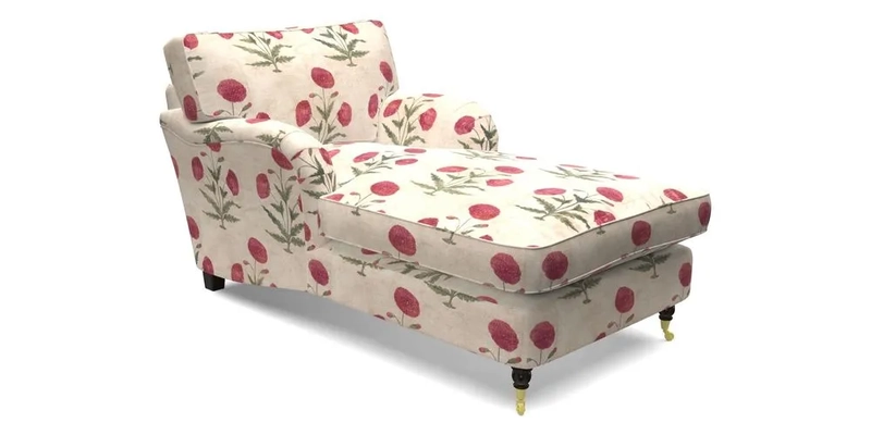 Alwinton Chaise Chair in Blendworth Tennyson Conch