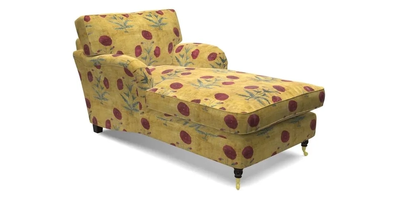 Alwinton Chaise Chair in Blendworth Tennyson Conch