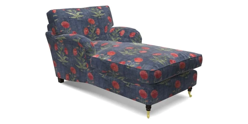 Alwinton Chaise Chair in Blendworth Tennyson Conch