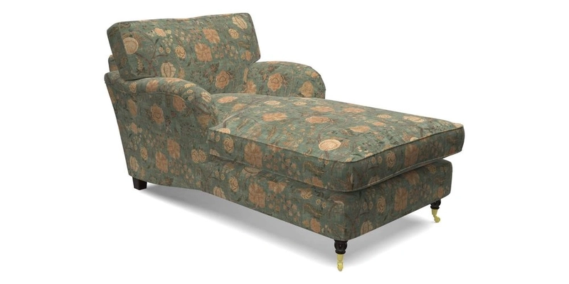 Alwinton Chaise Chair in Blendworth Tennyson Conch