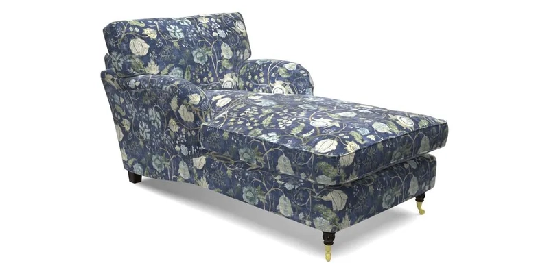 Alwinton Chaise Chair in Blendworth Tennyson Conch