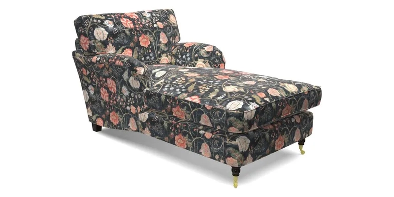 Alwinton Chaise Chair in Blendworth Tennyson Conch