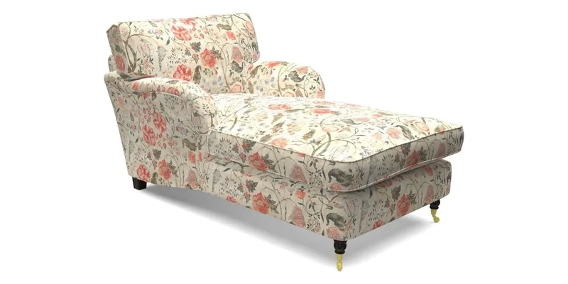 Alwinton Chaise Chair in Blendworth Tennyson Conch