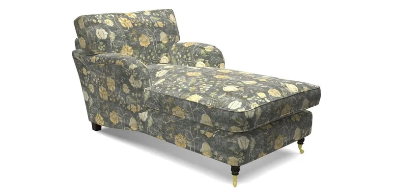 Alwinton Chaise Chair in Blendworth Tennyson Conch