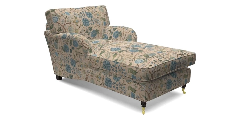 Alwinton Chaise Chair in Blendworth Tennyson Conch
