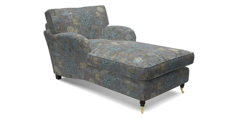 Alwinton Chaise Chair in Blendworth Tennyson Conch