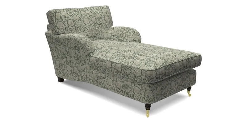 Alwinton Chaise Chair in Blendworth Tennyson Conch