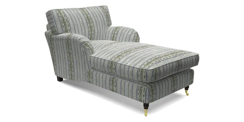 Alwinton Chaise Chair in Blendworth Tennyson Conch