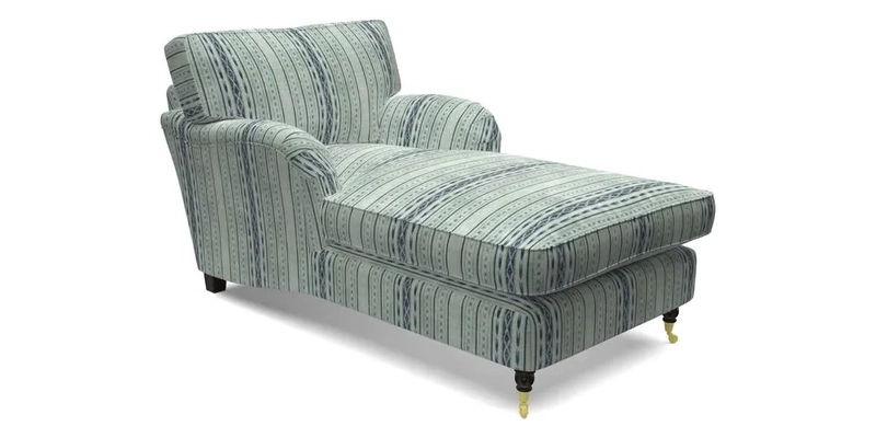 Alwinton Chaise Chair in Blendworth Tennyson Conch