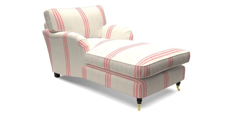 Alwinton Chaise Chair in Blendworth Tennyson Conch