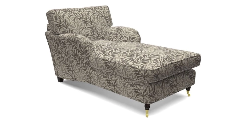 Alwinton Chaise Chair in Blendworth Tennyson Conch