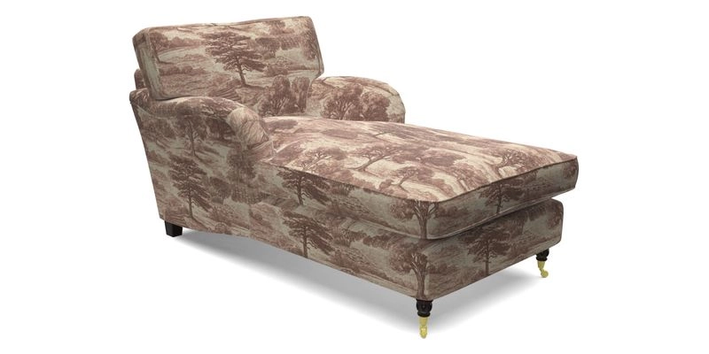 Alwinton chaise chair in Blendworth Tennyson Conch