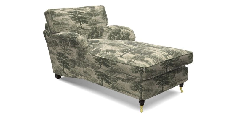 Alwinton chaise chair in Blendworth Tennyson Conch