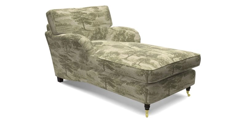 Alwinton chaise chair in Blendworth Tennyson Conch