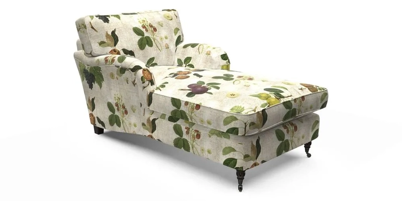 Alwinton Chaise Chair in Blendworth Tennyson Conch