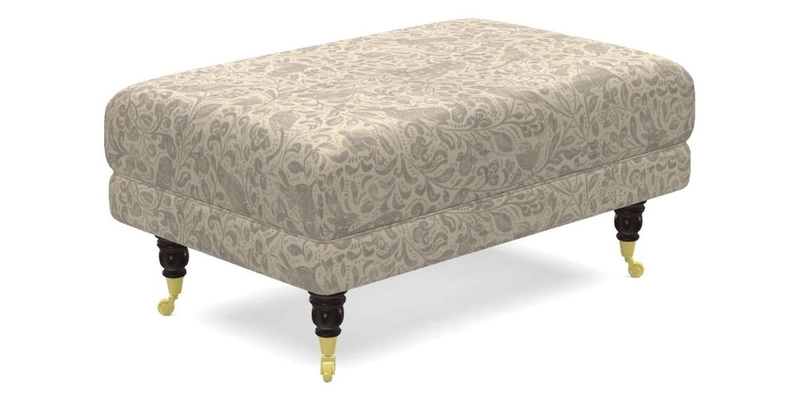 Alwinton Footstool in Osborne & Little Palazzo Pellestrina