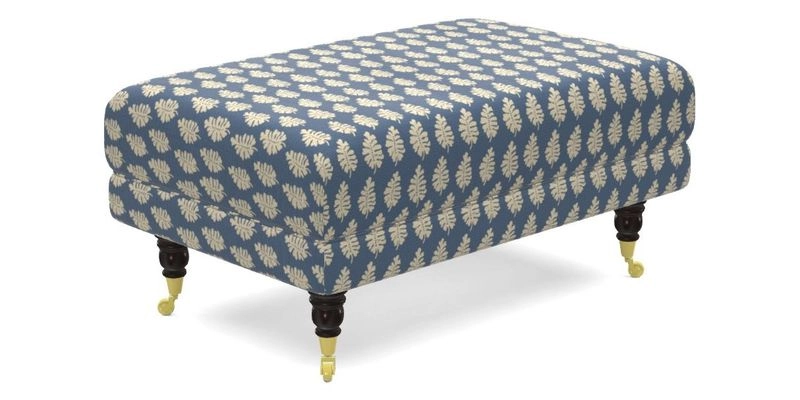 Alwinton Footstool in Osborne & Little Palazzo Pellestrina