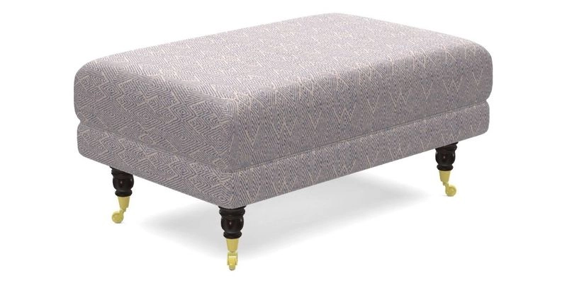 Alwinton Footstool in Osborne & Little Palazzo Pellestrina