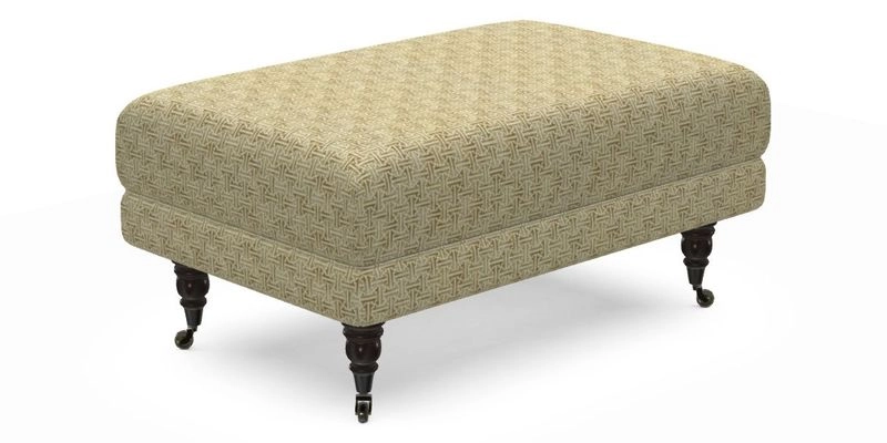 Alwinton Footstool in Osborne & Little Palazzo Pellestrina