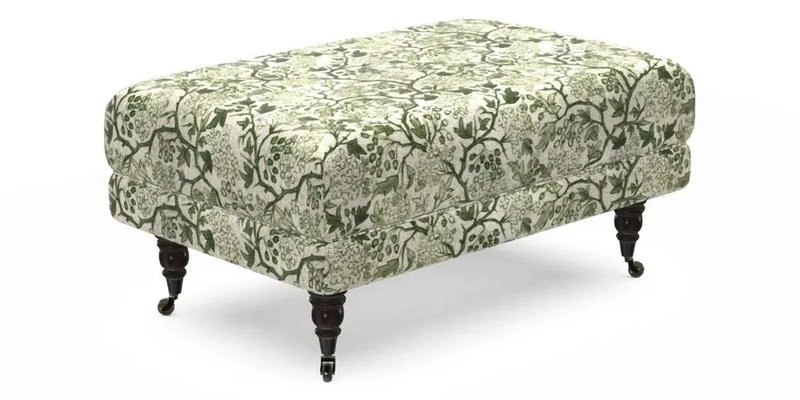 Alwinton Footstool in Osborne & Little Palazzo Pellestrina