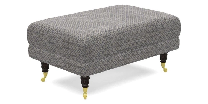 Alwinton Footstool in Osborne & Little Palazzo Pellestrina