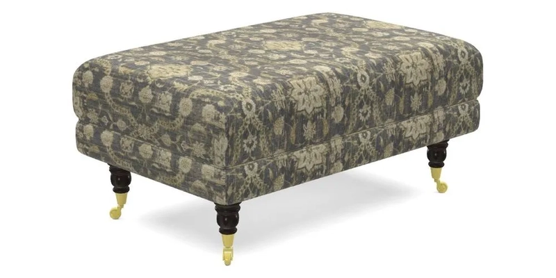 Alwinton Footstool in Osborne & Little Palazzo Pellestrina