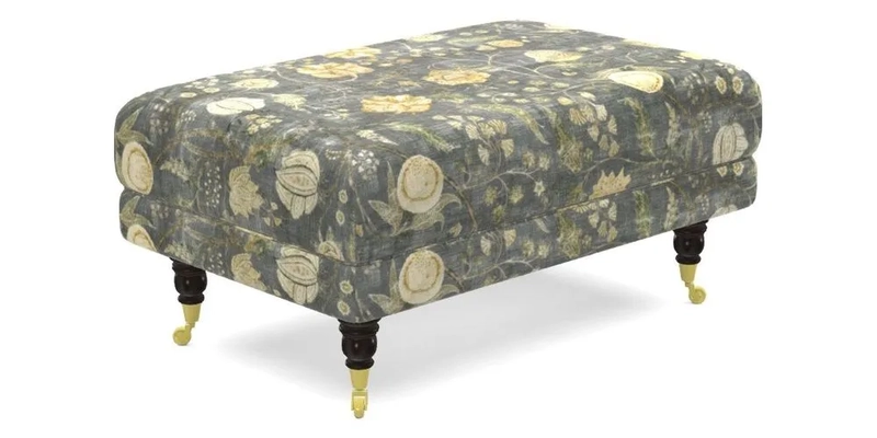 Alwinton Footstool in Osborne & Little Palazzo Pellestrina