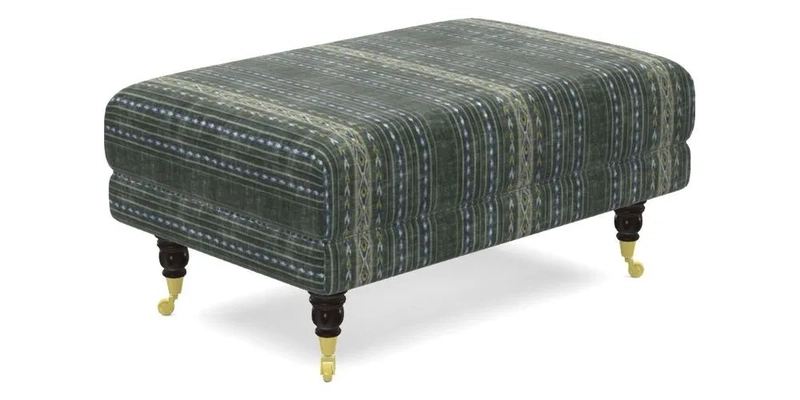 Alwinton Footstool in Osborne & Little Palazzo Pellestrina