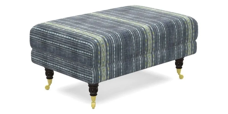 Alwinton Footstool in Osborne & Little Palazzo Pellestrina Alwinton Footstool in Osborne & Little Palazzo Pellestrina
