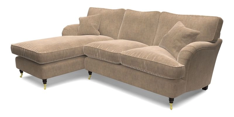 Alwinton LHF Chaise in Floral Linen Lela Mystery