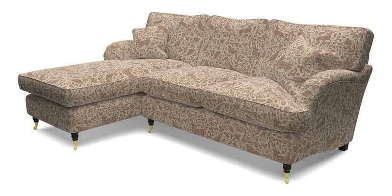 Alwinton LHF Chaise in Floral Linen Lela Mystery
