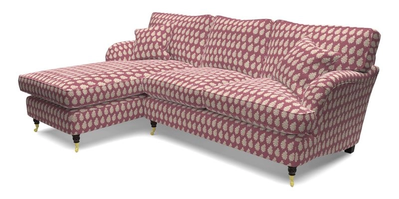 Alwinton LHF Chaise in Floral Linen Lela Mystery