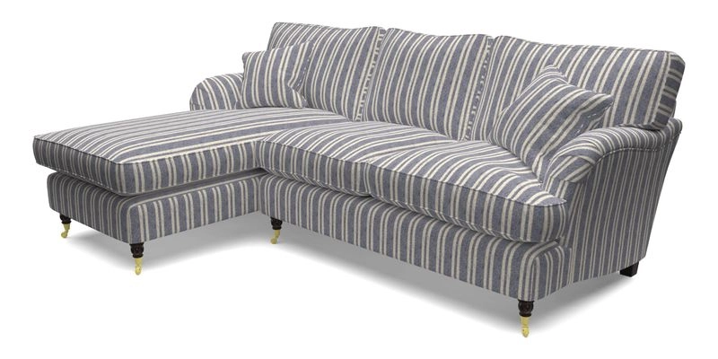 Alwinton LHF Chaise in Floral Linen Lela Mystery