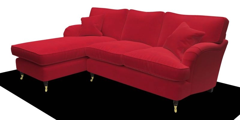 Alwinton chaise LHF in Floral Linen Lela Mystery