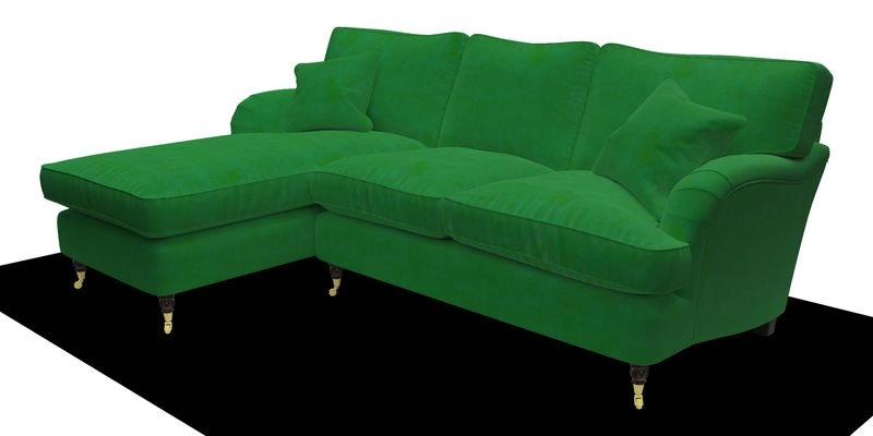 Alwinton LHF Chaise in Floral Linen Lela Mystery