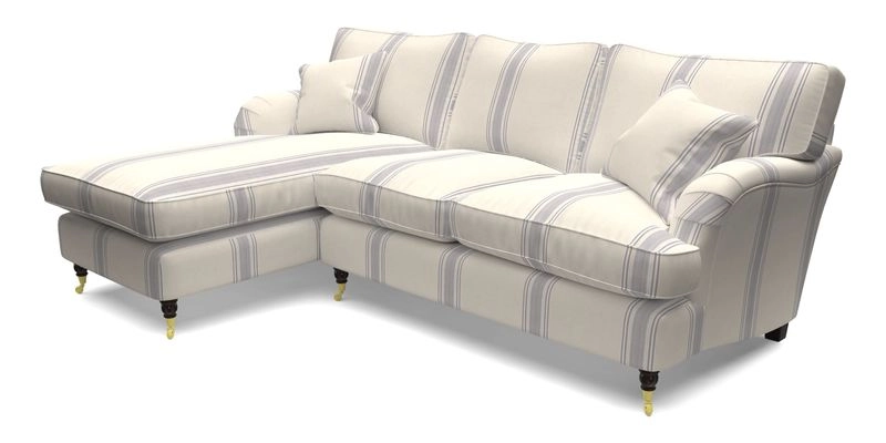 Alwinton LHF Chaise in Floral Linen Lela Mystery