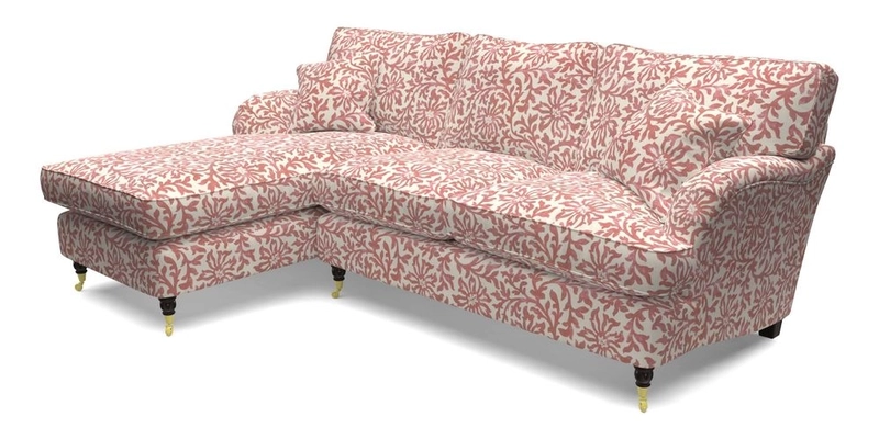 Alwinton LHF Chaise in Floral Linen Lela Mystery