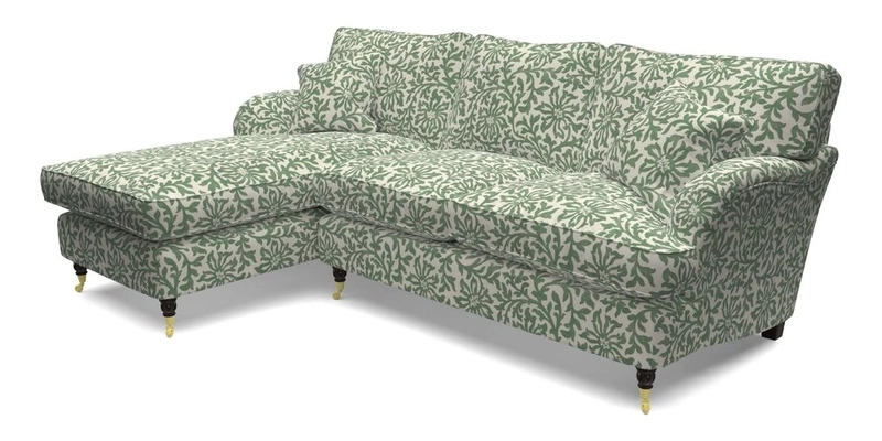 Alwinton LHF Chaise in Floral Linen Lela Mystery Alwinton LHF Chaise in Floral Linen Lela Mystery