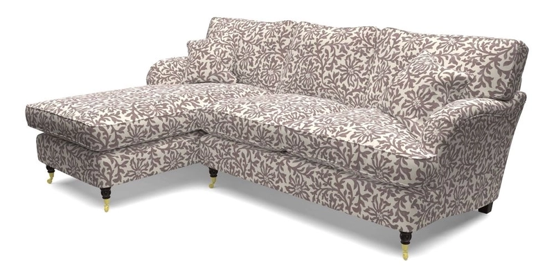 Alwinton LHF Chaise in Floral Linen Lela Mystery
