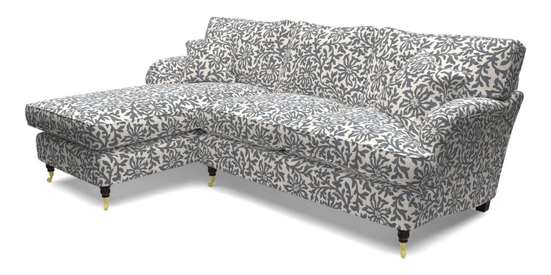 Alwinton LHF Chaise in Floral Linen Lela Mystery Alwinton LHF Chaise in Floral Linen Lela Mystery