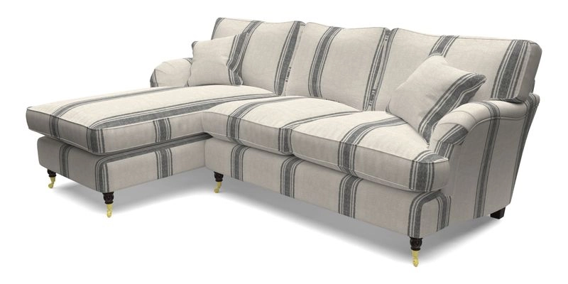 Alwinton LHF Chaise in Floral Linen Lela Mystery