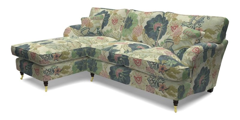 Alwinton LHF Chaise in Floral Linen Lela Mystery Alwinton LHF Chaise in Floral Linen Lela Mystery