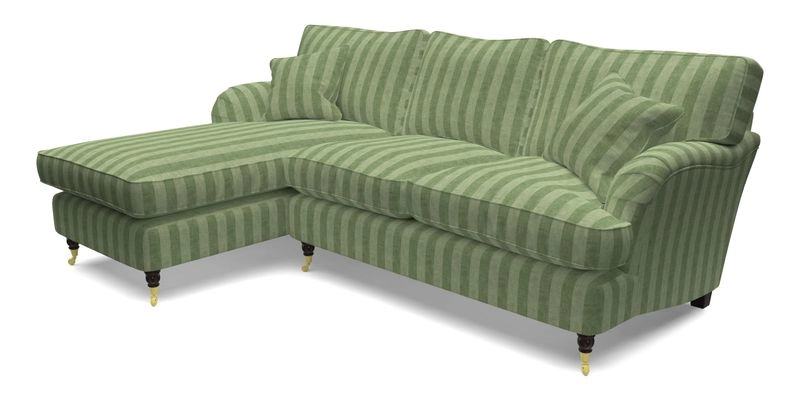 Alwinton LHF Chaise in Floral Linen Lela Mystery