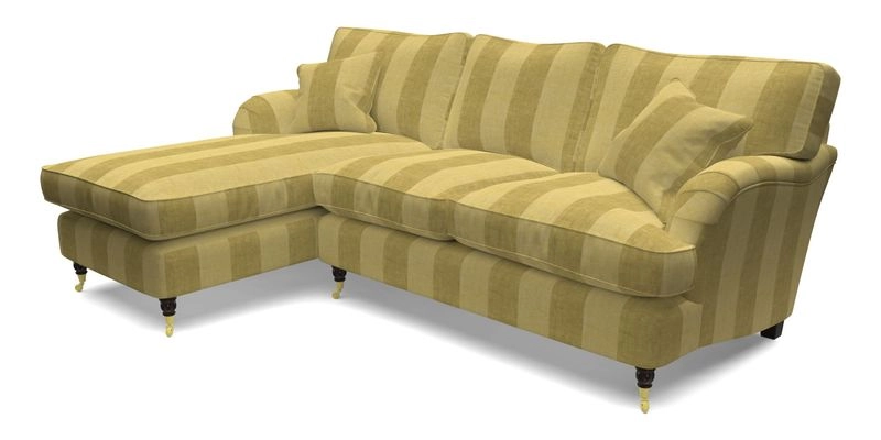 Alwinton LHF Chaise in Floral Linen Lela Mystery