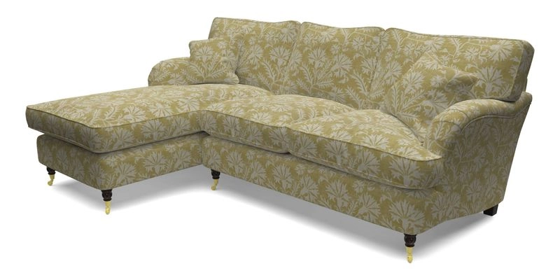 Alwinton LHF Chaise in Floral Linen Lela Mystery