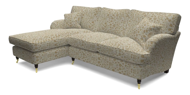 Alwinton LHF Chaise in Floral Linen Lela Mystery