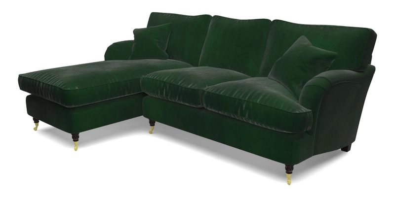 Alwinton LHF Chaise in Floral Linen Lela Mystery