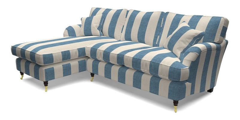 Alwinton LHF Chaise in Floral Linen Lela Mystery